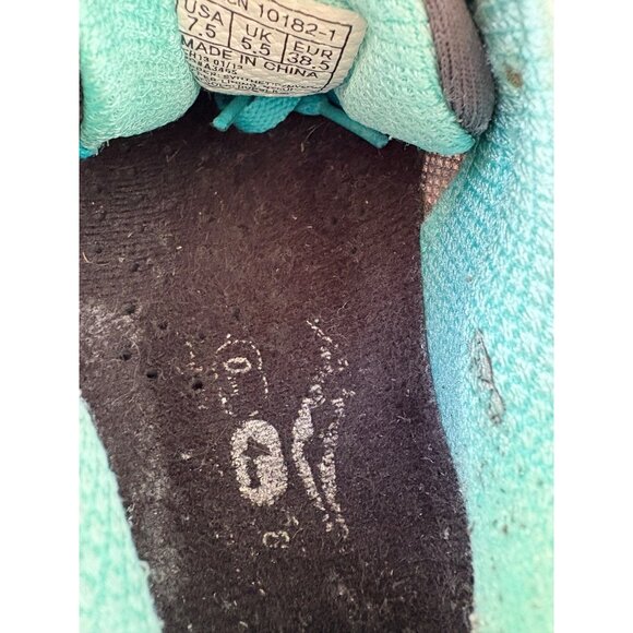 SAUCONY PEREGRINE 3.0 WOMENS RUN ANY WHERE SIZE 7.5 ATHLETIC SHOES BLUE GRAY - Picture 9 of 10